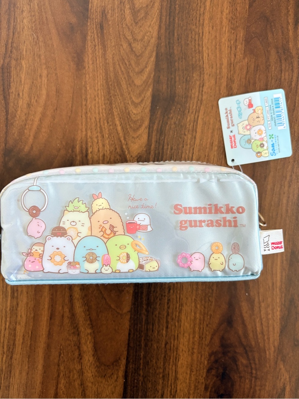 Sumikko Gurashi Pencil Case - from collaboration with Mister Donut